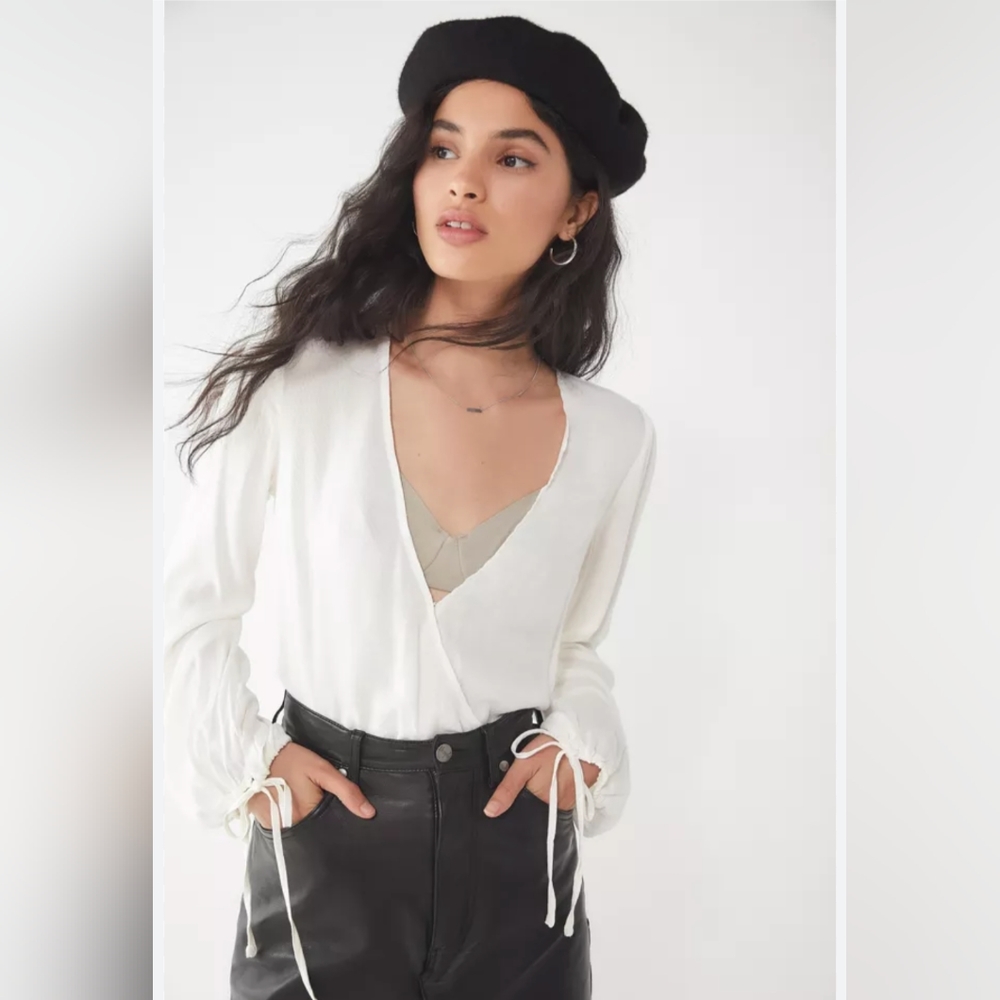 Urban Outfitters Surplice Top Blouse